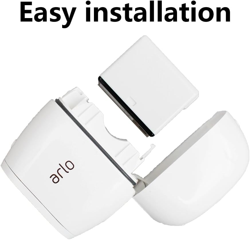 Paquete de 2 baterías A-1 VMA4400 compatibles con Arlo ProArlo Pro 2, baterías recargables solo para cámara Arlo ProPro 2