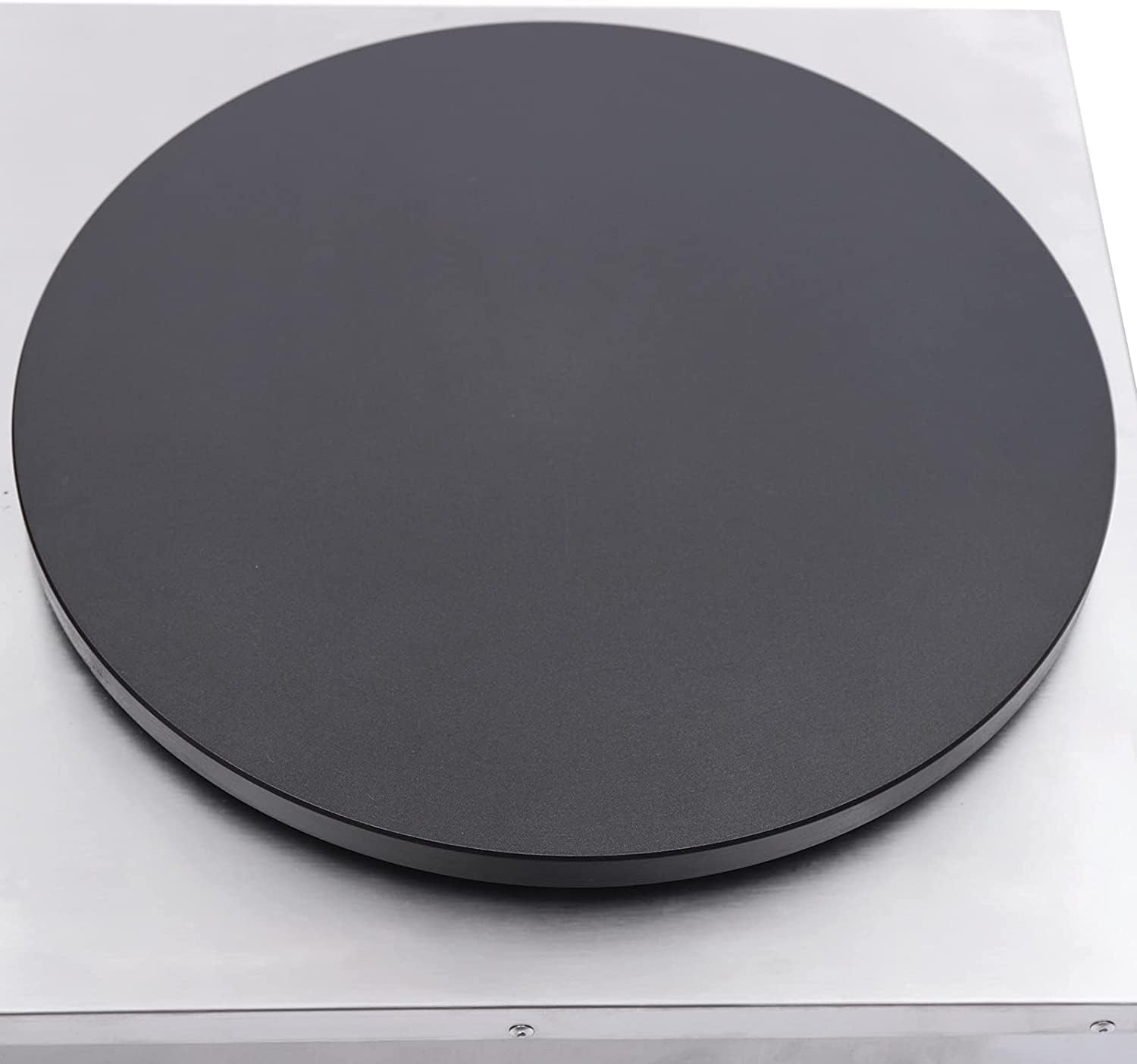 Máquina eléctrica comercial para crepas de 33 pulgadas con temperatura ajustable, máquina de panqueques de acero inoxidable, máquina de panqueques