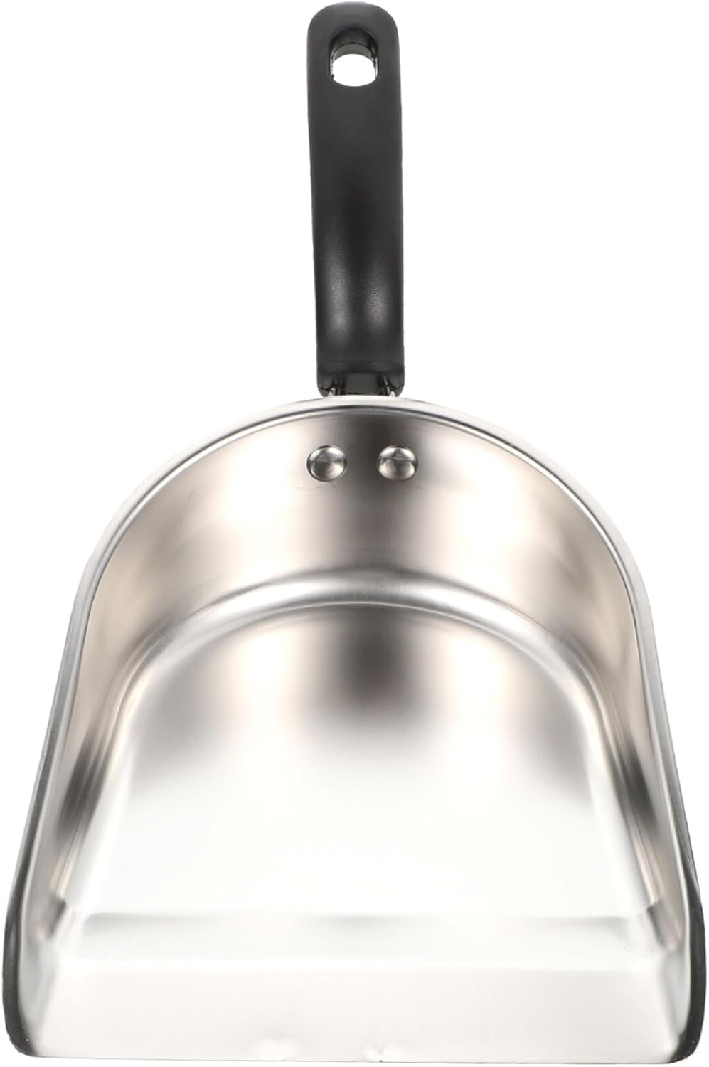 Cuchara de metal para alimentos, pala de acero inoxidable, pala de hielo con parte inferior plana, pala de metal para servir harina, pala resistente