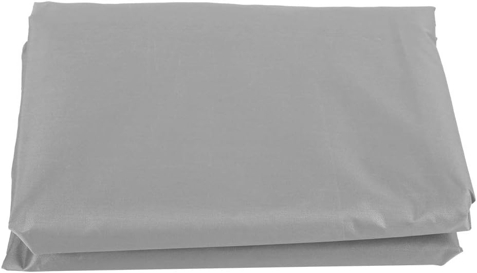 Cojín de repuesto para silla de 3 asientos, impermeable, de repuesto, para columpio, funda para columpio, para patio, jardín, patio (gris)