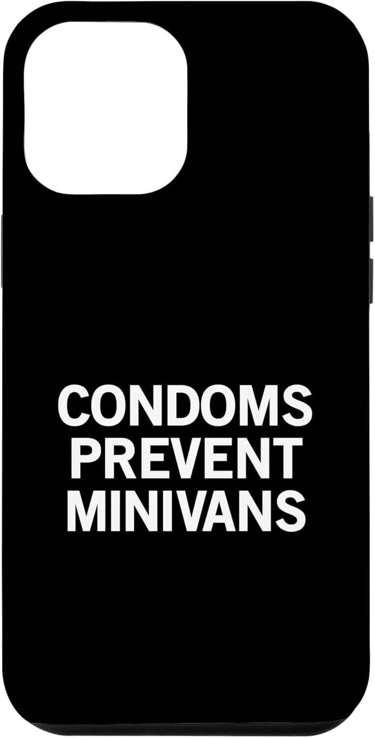 Funda para iPhone 13 Pro Max Condoms Prevent Minivans