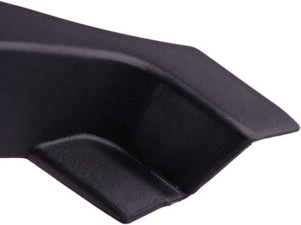 1 par de cubierta de extensión del limpiaparabrisas delantero del coche para Nissan Sentra 2013 2014 2015 2016 2017 2018 2019 negro
