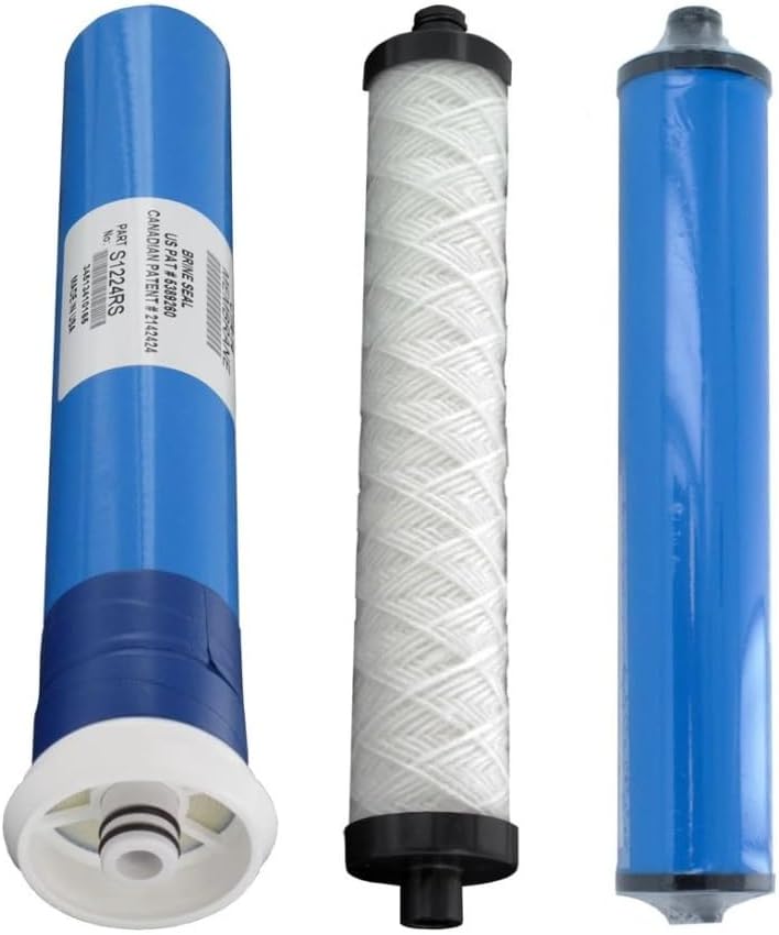 IPW Industries Inc -Microline (CTA-14S) Kit de filtro de agua de reemplazo del sistema RO con membrana
