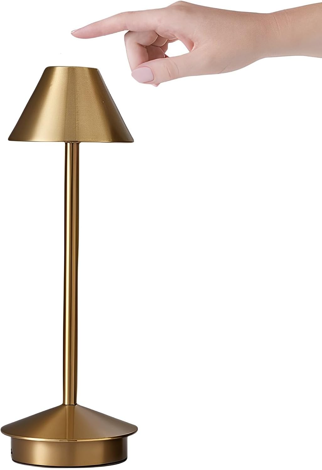 Lámparas de mesa inalámbricas, lámpara de mesa portátil recargable para interiores y exteriores, lámpara de mesa regulable de 3 colores, luz de mesa