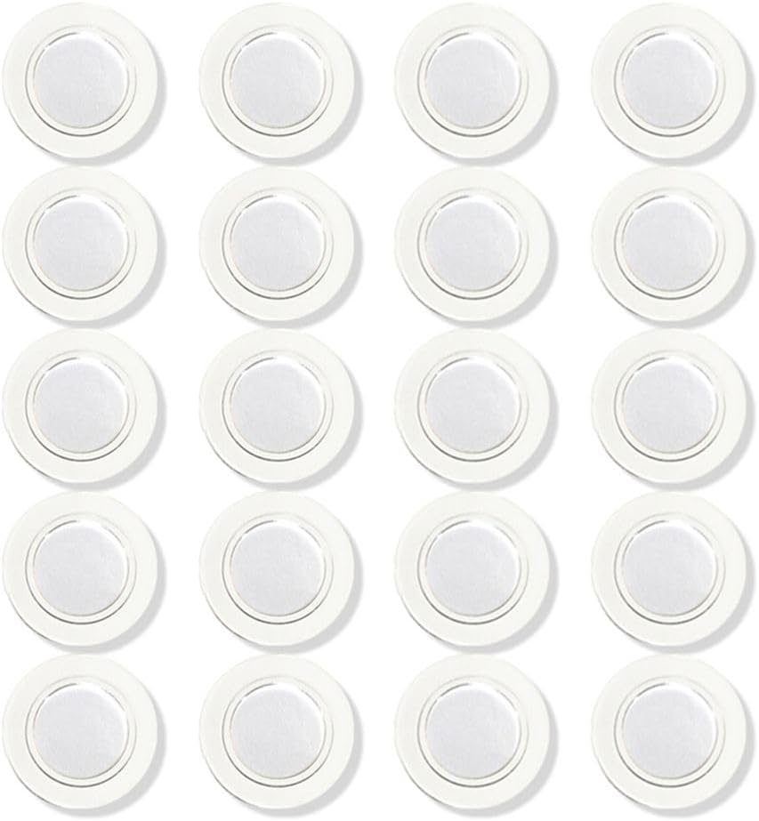 Imanes de pizarra blanca de vidrio redondos para refrigerador, pizarra de borrado en seco, imán de neodimio de tierras raras para el hogar, la