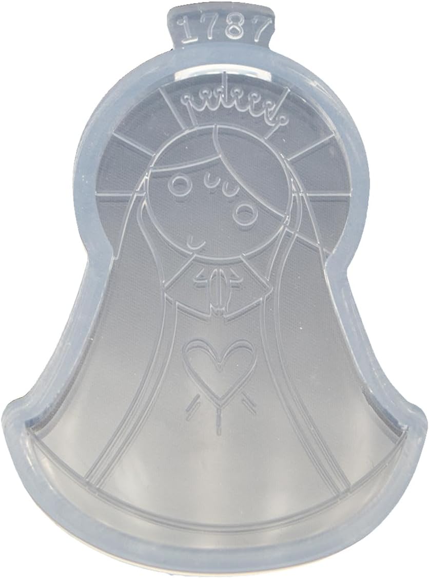 Molde de silicona para niña, molde de manualidades de resina epoxi, molde de pastel de chocolate, molde de caramelo para decoración de pasteles