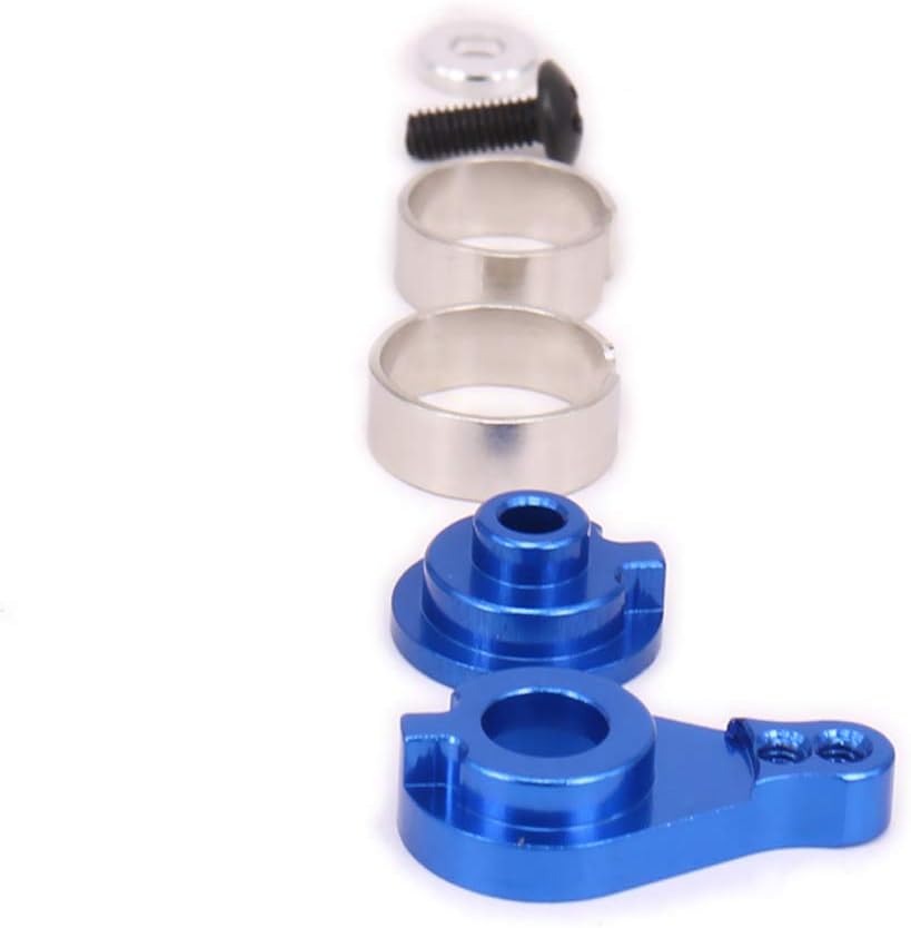 para WLtoys A959 A979 Buffer 25T Juego de brazo de bocina de dirección servo juego de piezas de metal mejoradas 118 RC A969 K929 Buggy Bigfoot Rally