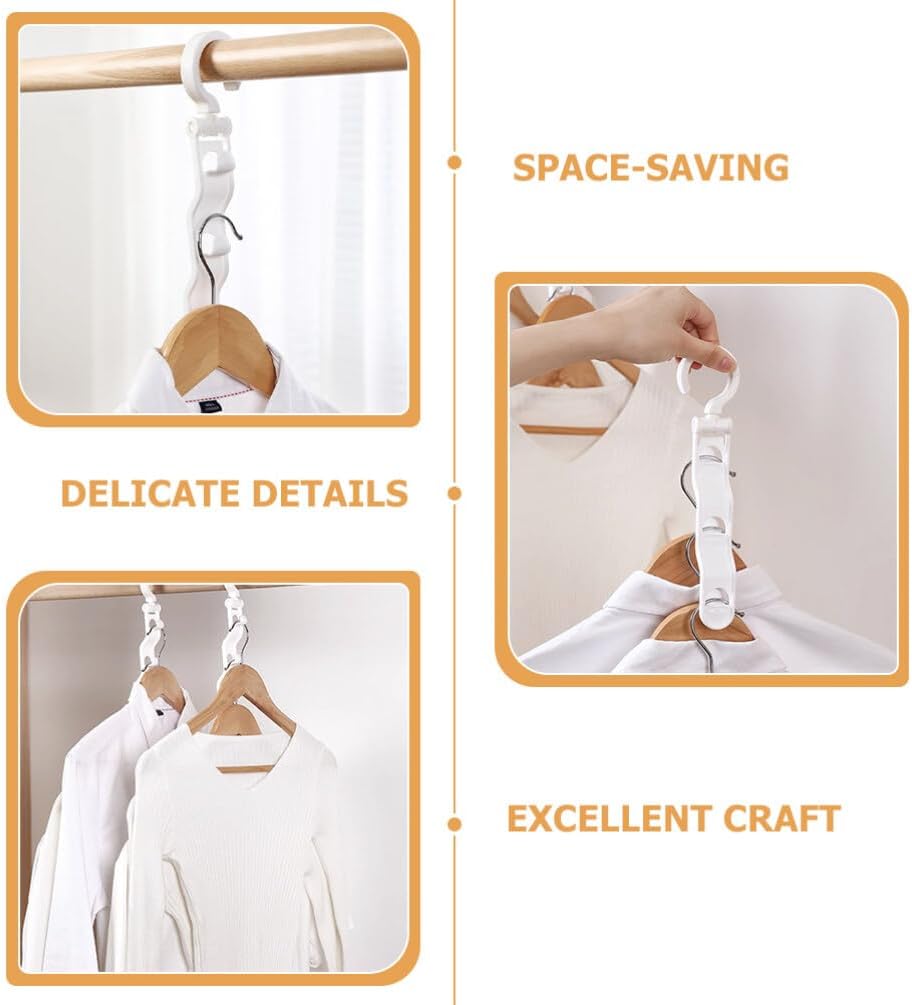 2 perchas para ropa, organizadores y almacenamiento para dormitorio, colgador de interior, ahorros de espacio, perchas para guardarropa, perchas