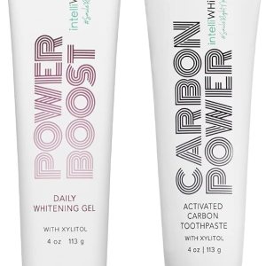 Carbon Power Clean Pasta de dientes + blanqueamiento diario Power Boost, elimina y evita manchas mientras blanquea los dientes, no tóxico, carbón Carbon Power Clean Pasta de dientes + blanqueamiento diario Power Boost, elimina y evita manchas mientras blanquea los dientes, no tóxico, carbón