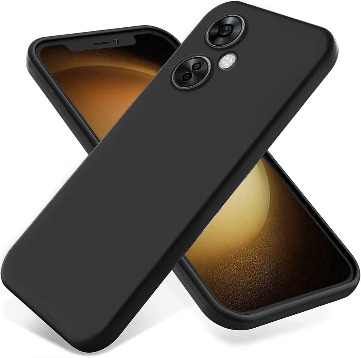 Funda para OnePlus Nord N30, OnePlus Nord N30 5G, funda delgada de silicona líquida cubierta completa de gel suave compatible con OnePlus Nord N30