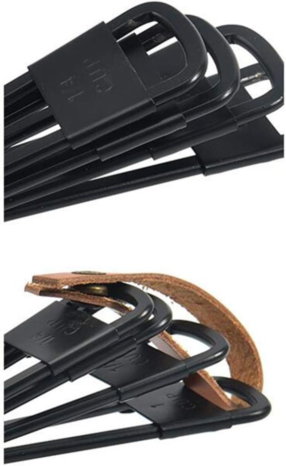 Luxshiny Juego de 5 cucharas medidoras de acero inoxidable, kit de cuchara medidora, cuchara para hornear, cuchara de té para medir ingredientes