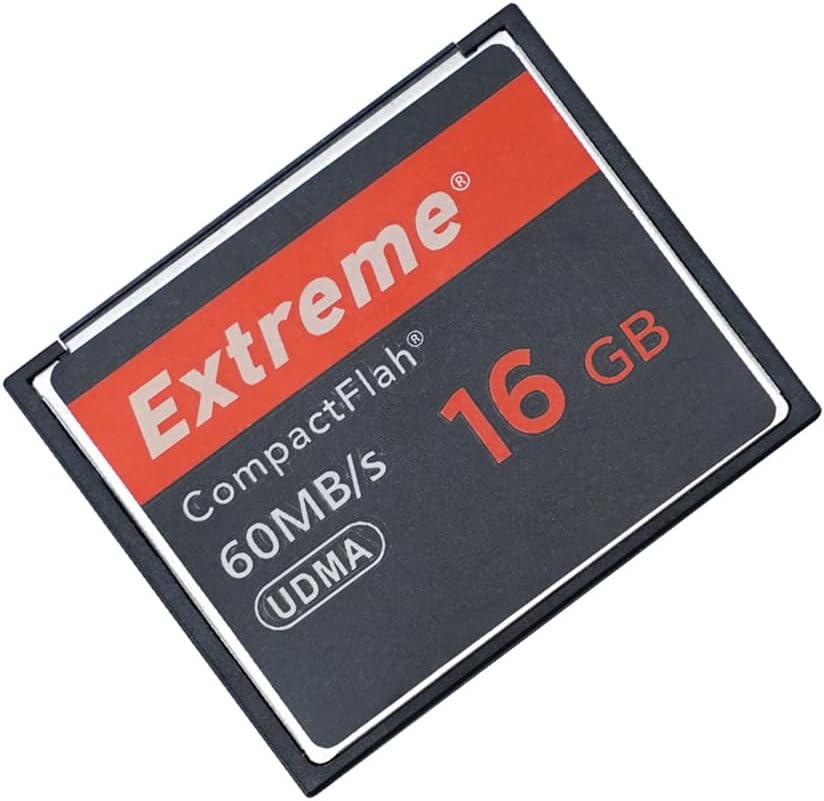 Tarjeta de memoria flash compacta de 16 GB extrema velocidad UDMA hasta 60 MBs SLR Cámara CF tarjeta