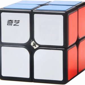 IRRDFO Cubo de velocidad de 2 x 2 rompecabezas de cubo de 2 x 2 pulgadas color negro IRRDFO Cubo de velocidad de 2 x 2 rompecabezas de cubo de 2 x 2 pulgadas color negro