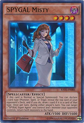 Yu-Gi-Oh! – SPYGAL Misty – RATE-EN086 – Ultra Rara – 1 Edición
