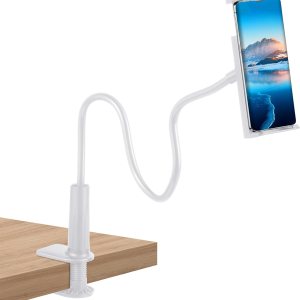 Kanayu Soporte de teléfono para escritorio, soporte de teléfono celular de cuello de cisne, soporte flexible de brazo largo perezoso, soporte Kanayu Soporte de teléfono para escritorio, soporte de teléfono celular de cuello de cisne, soporte flexible de brazo largo perezoso, soporte