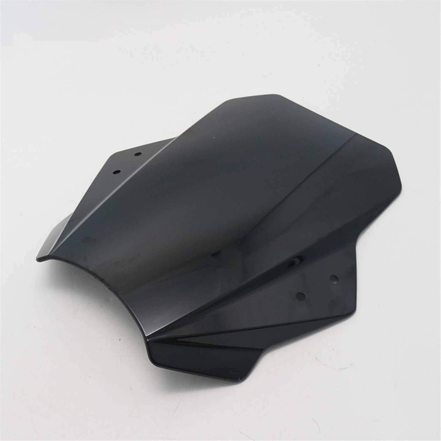 Parabrisas de motocicleta compatible con Kawasaki VERSYS 650 1000 X300 Vulcan S Z400 Z125 (color negro)