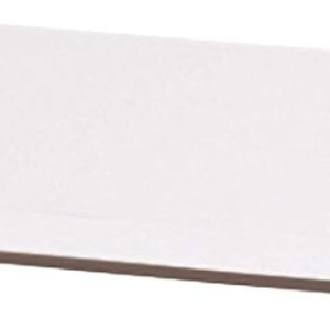 SSWBasics Estante Laminado de Melamina Blanca – 48″L X 12″W SSWBasics Estante Laminado de Melamina Blanca – 48″L X 12″W