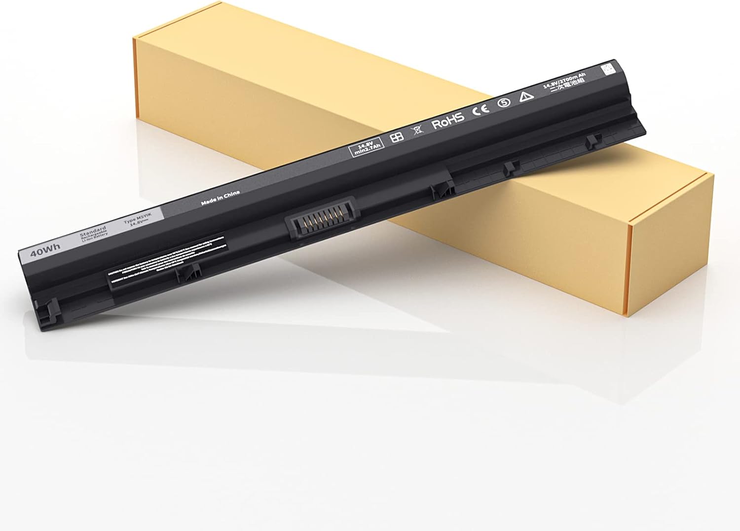 Batería M5Y1K para batería Dell Inspiron 5559 5558, para Dell Inspiron 15 3000 5000 batería 3558 3567 5555 5566 5759, compatible con batería de