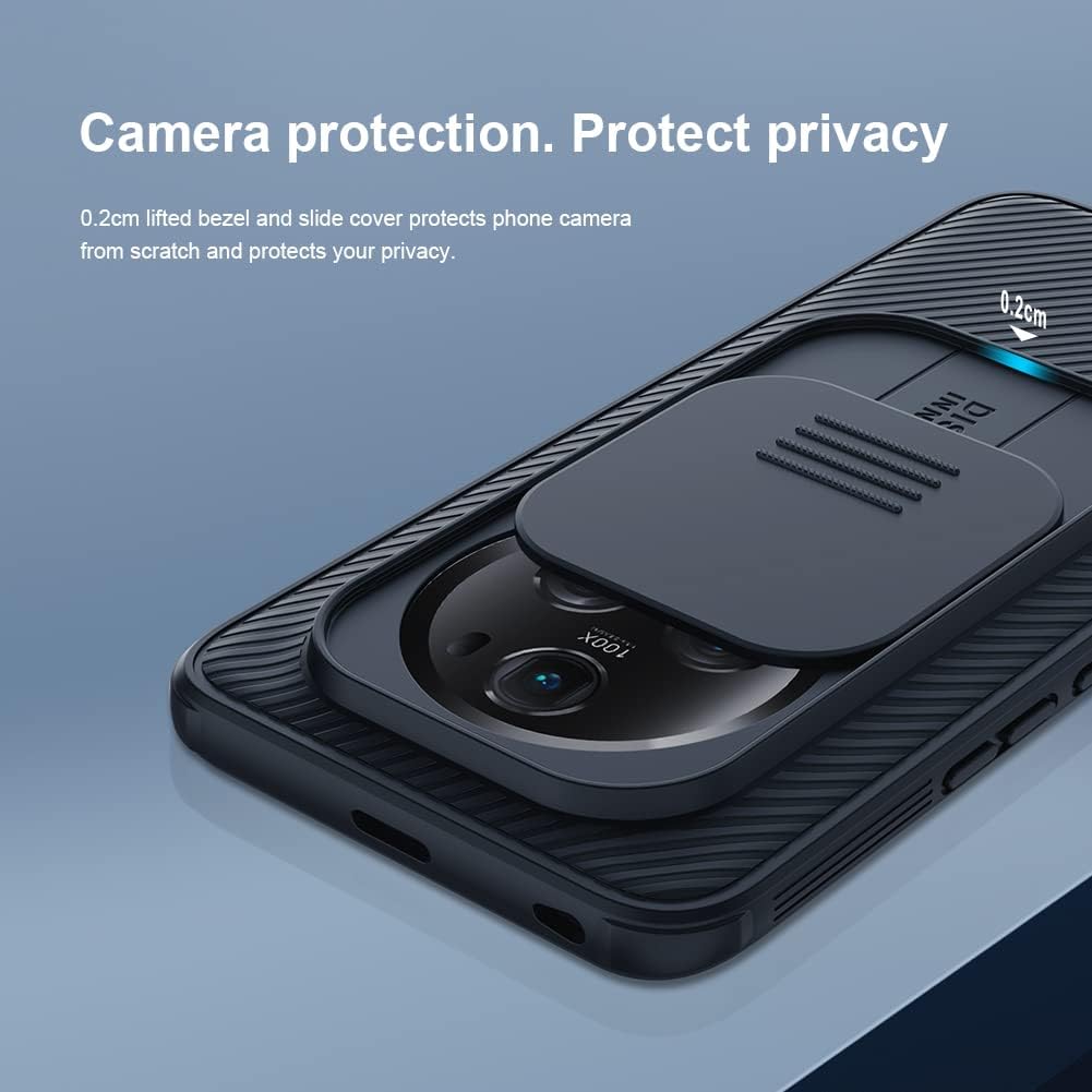 teroxa Honor Magic 5 Pro Funda con cubierta para cámara, esquinas Airbag a prueba de golpes Funda protectora deslizante Funda protectora para lente