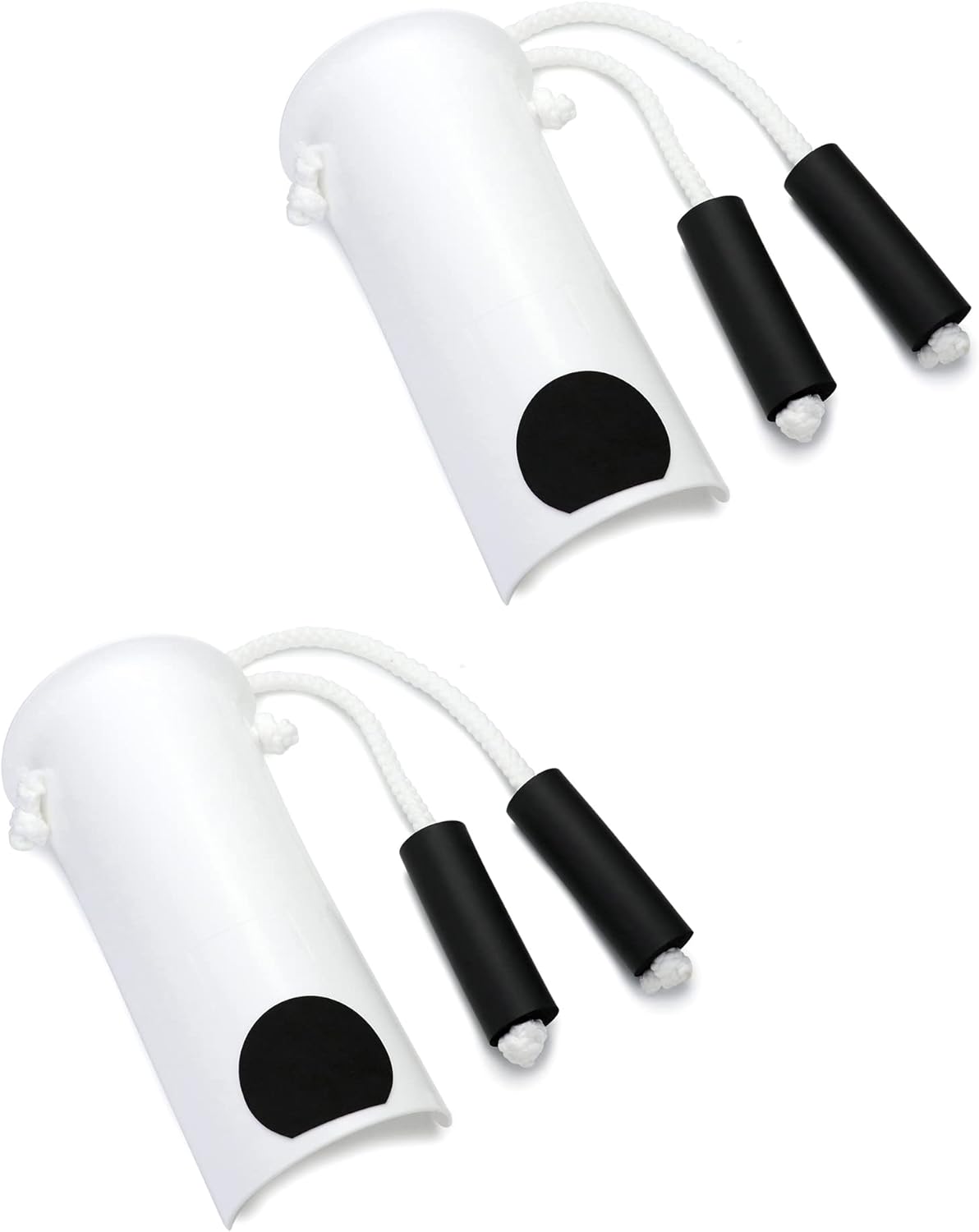 QWORK Paquete de 2 calcetines moldeados de lujo, cordones ajustables, deslizadores moldeados para calcetines con asas de espuma para ancianos,