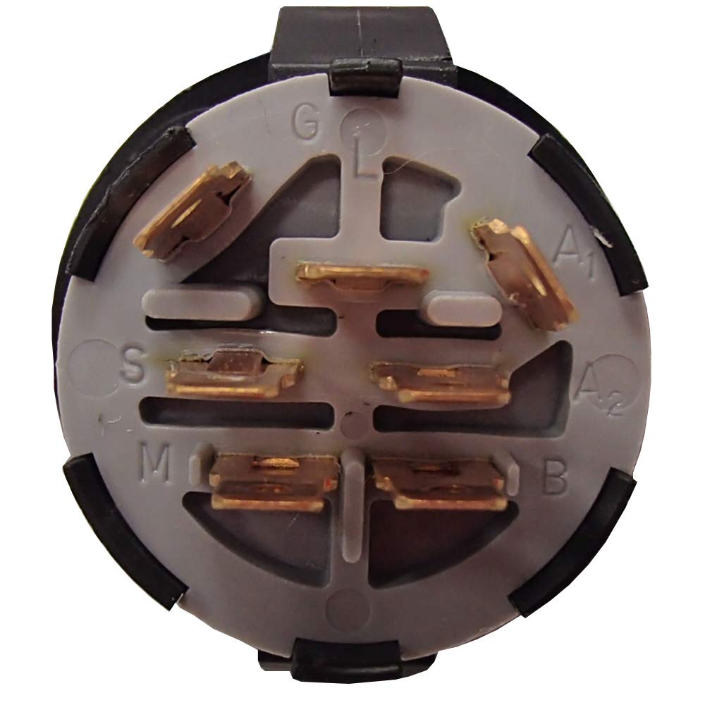 Interruptor de llave de arranque de encendido compatible con John Deere L100 L105 L107 L108 L110 L120 L130
