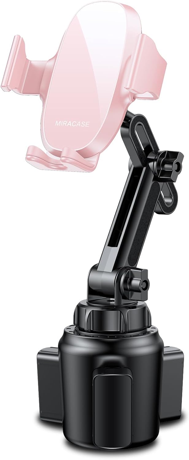 Miracase Soporte universal para teléfono para automóvil, versión mejorada Soporte ajustable de cuello largo para auto, soporte para teléfono,
