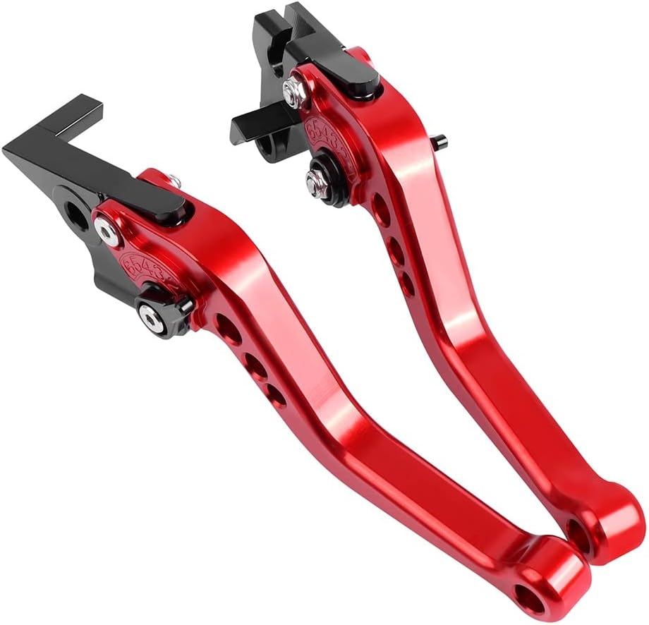 DOUKI Para Suzuki GIXXER 155 GSX150F 2015-2020 Palancas de embrague de freno largo de motocicleta ajustable CNC aluminio palancas de freno de