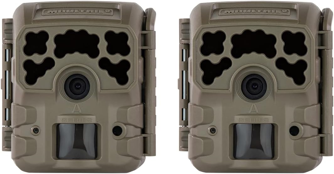 Moultrie Kit de cámara Micro-32i Trail – Paquete doble, 720p, solo movimiento