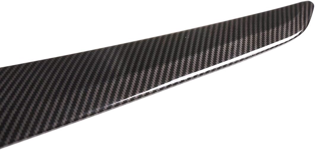 YIWANG Cubierta de panel de protección de consola central de automóvil de fibra de carbono ABS para Mercedes Benz Clase C W204 2010-2013 accesorio