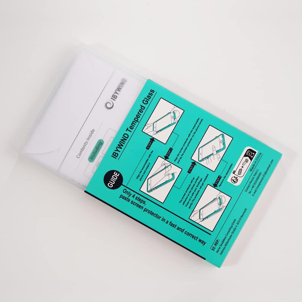 Ibywind Protector de pantalla para Redmi Note 9T 5G (6.53 pulgadas), con 2 piezas de vidrio templado, 1 protector de lente de cámara, 1 película de