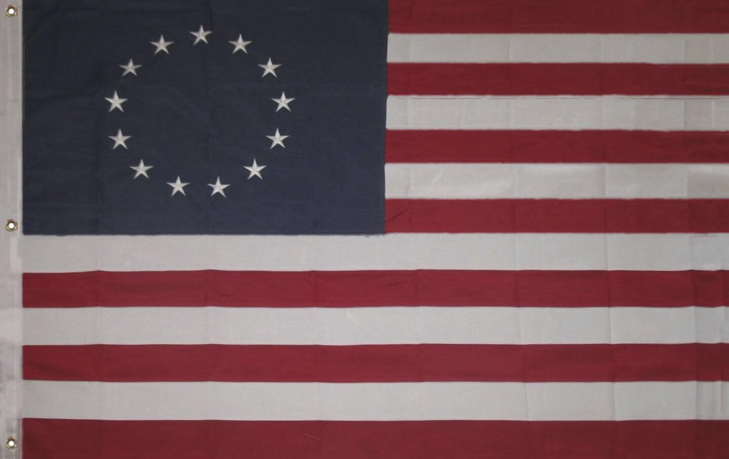 Bandera de nailon de 2 capas bordada 4×6 de Betsy Ross 600D de 4 x 6 pies