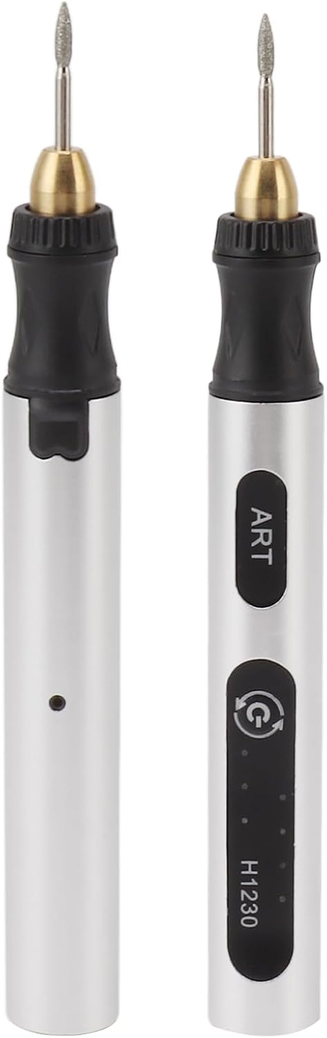 Mini herramienta giratoria inalámbrica, 3 velocidades 4.2V recargable kit de herramientas rotativas eléctricas con accesorios, juego de amoladora