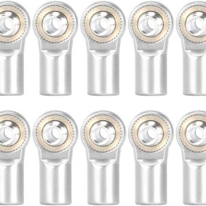 Repuesto de 10 piezas de aluminio M3 de acoplamiento de extremos de rótula de articulación RC piezas compatibles con Tamiya HSP Traxxas Axial SCX10 Repuesto de 10 piezas de aluminio M3 de acoplamiento de extremos de rótula de articulación RC piezas compatibles con Tamiya HSP Traxxas Axial SCX10