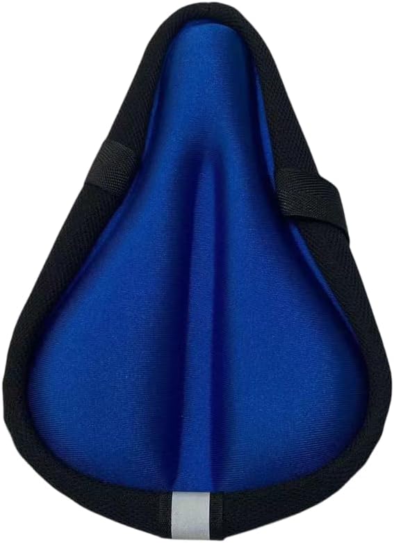 MINILUJIA Funda de cojín de gel suave para silla de montar de bicicleta para niños y niñas, 10 x 6 pulgadas, transpirable y extra suave, espuma