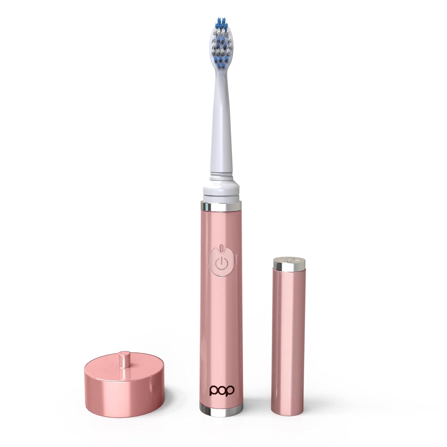 Pop Sonic The Ultimate Pro Cepillo de dientes (oro rosa) Paquete de 2 cabezales de repuesto  Cepillo de dientes recargable con hasta 40,000 trazos