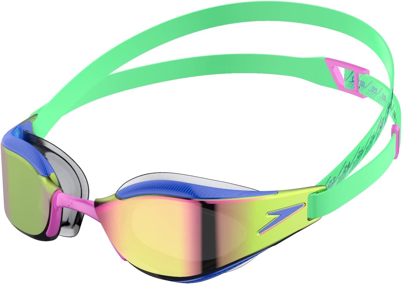 Speedo Gafas de natación unisex para adultos Mirrored Fastskin Hyper Elite