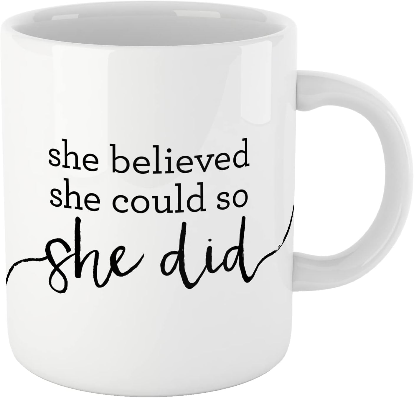 Taza de lectura para amantes de los libros, con cita BW, con texto en inglés “I CAN AND I WILL WATCH ME”, regalos de ratones de biblioteca,