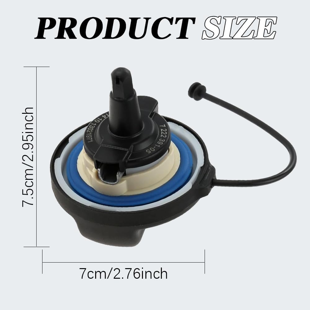 Tapa de gasolina para depósito de combustible, tapa de llenado de combustible, accesorios exteriores compatibles con BMW E39 E46 E60 E90 E92-128i