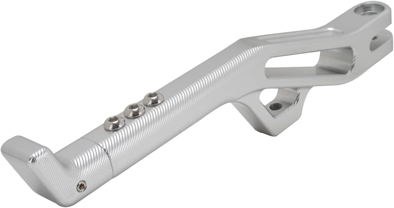 JFG RACING Sur Ron Kickstand, soporte lateral de aleación de aluminio CNC ajustable para Surron Light Bee SX Segway X160X260 Talaria Sting Sliver