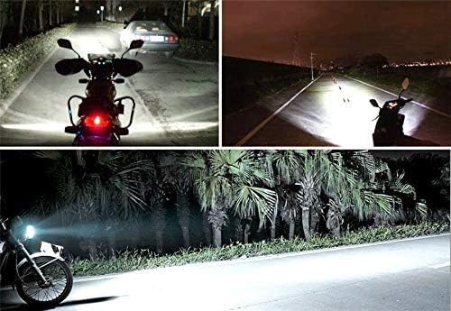 Motocicleta 2 x 80 W H6 Super blanco brillante LED faros bombillas actualización para ATV YFM YFS YFZ Bruin YFM350 200 350 400 450 660 700 Raptor