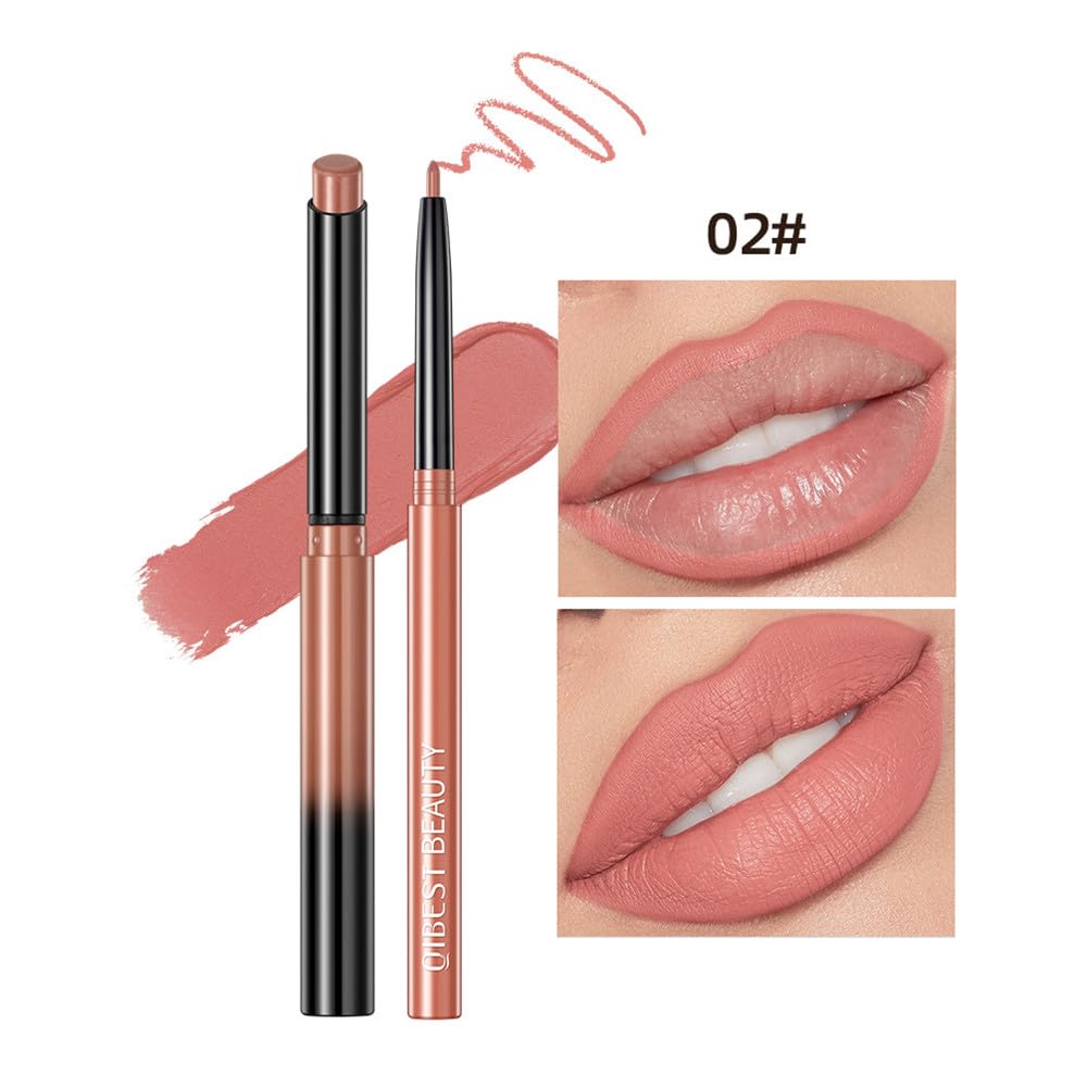 Juego de delineador de labios y lápiz labial, delineadores de labios, lápiz labial mate y juego de lápiz labial de terciopelo, juego de delineadores
