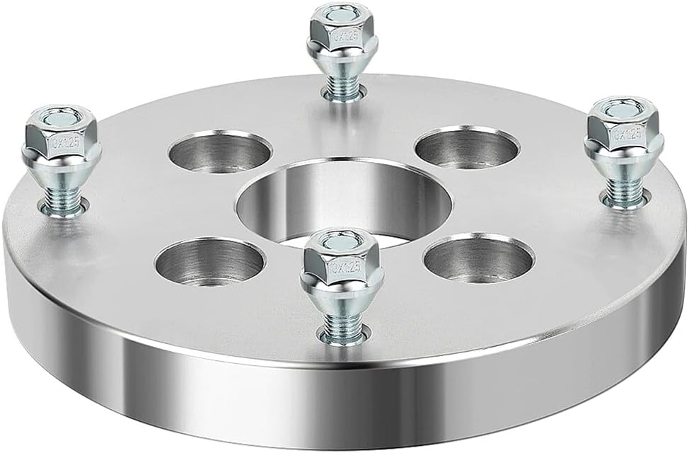 ECCPP 4 adaptadores de rueda de 4 lengüetas de 1 pulgada de 4×4 a 4×156 2.520 in con 10×1.25 compatibles con 2007-2014 para Outlaw 90 2003-2007 para
