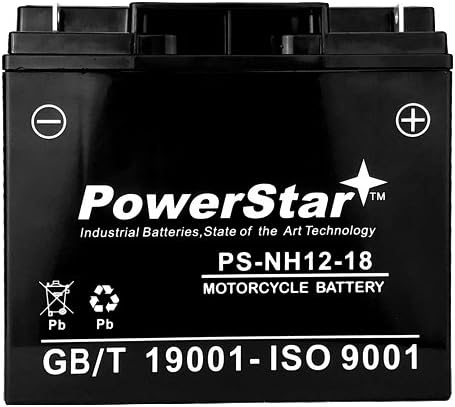 PowerStar Repuesto para batería de motocicleta UPG 12V 18AH 51913 BMW K1200LT K1200RS AGM SLA