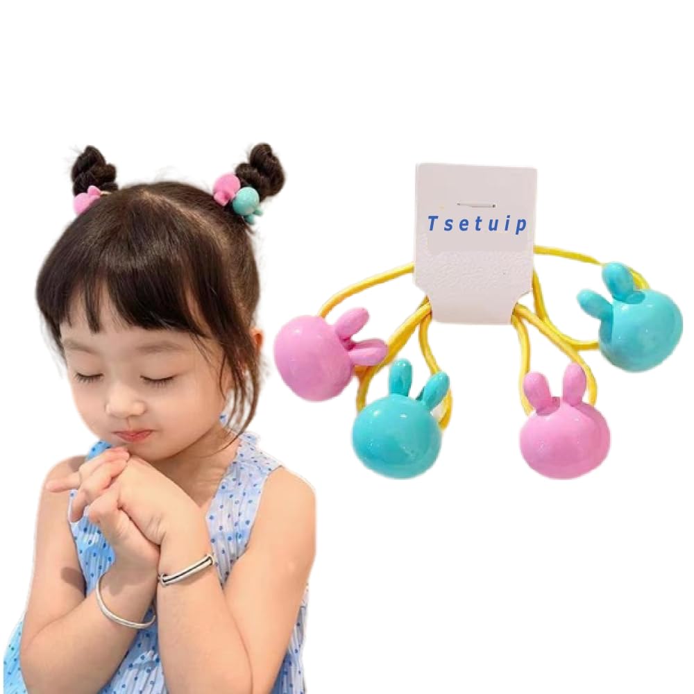 Bolas de burbujas para el cabello para niños, bandas elásticas para el cabello con cuentas, soportes para cola de caballo, bolas para el pelo para