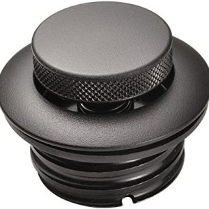 Tapa de gas desplegable negra para Harley Electra Glide, Tour Glide, Street Glide, Road Glide, Road Glide, Road King, Softail, Dyna, FXR y modos Tapa de gas desplegable negra para Harley Electra Glide, Tour Glide, Street Glide, Road Glide, Road Glide, Road King, Softail, Dyna, FXR y modos
