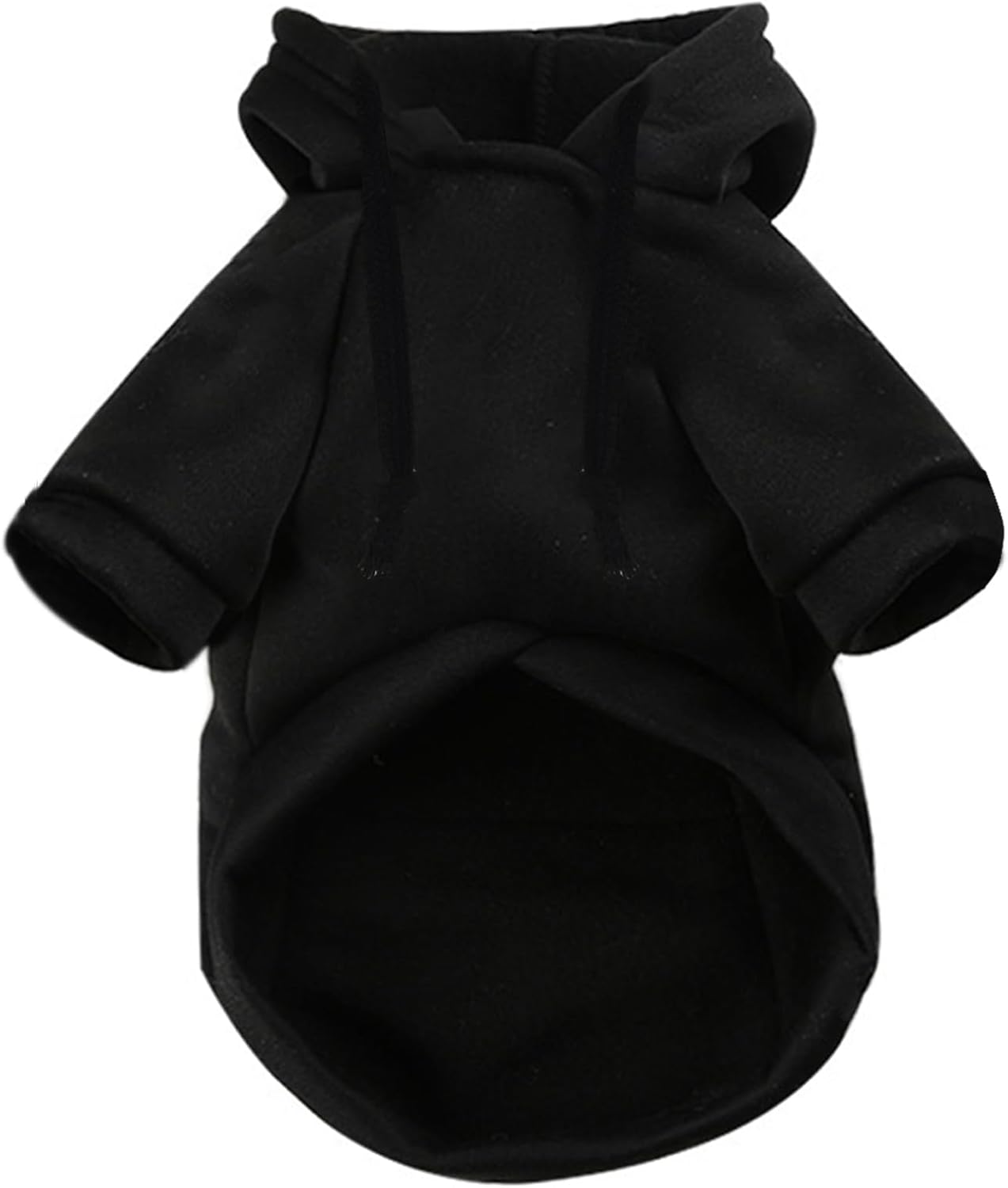 Jecikelon Sudadera con capucha para perro de invierno con bolsillos, ropa cálida para perros pequeños, abrigo de chihuahua, ropa de cachorro y gato