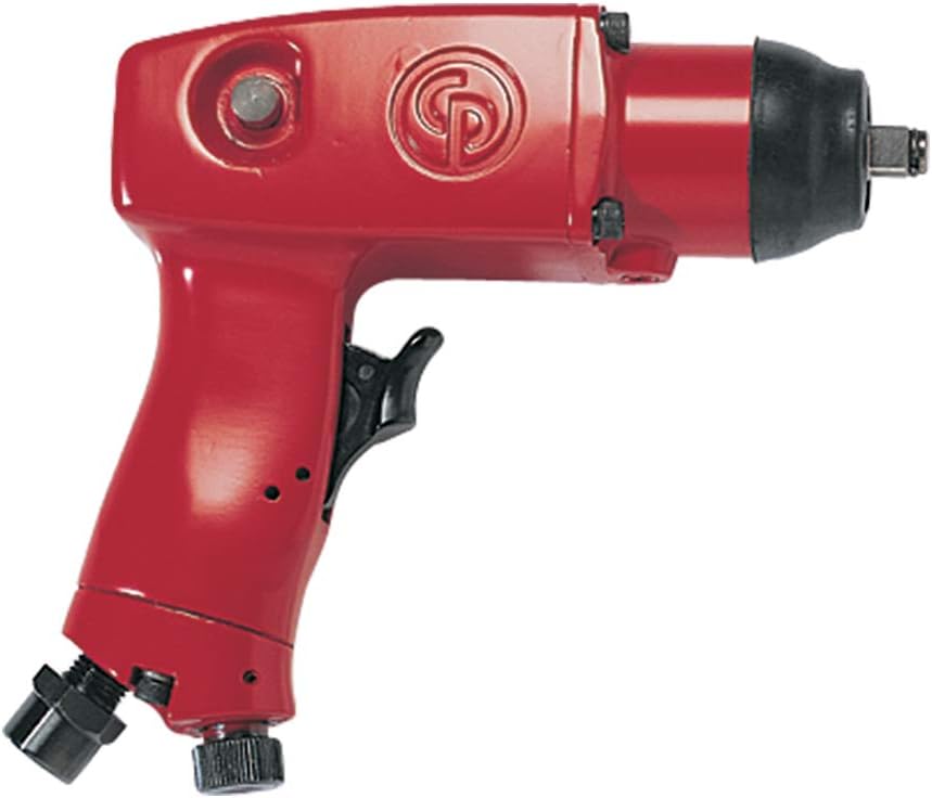 Chicago Pneumatic CP7783 – Llave de impacto de aire de 38 pulgadas, mango de pistola, perro mecedor, salida de par máximo 75.2 pies lbf102 Nm 11000