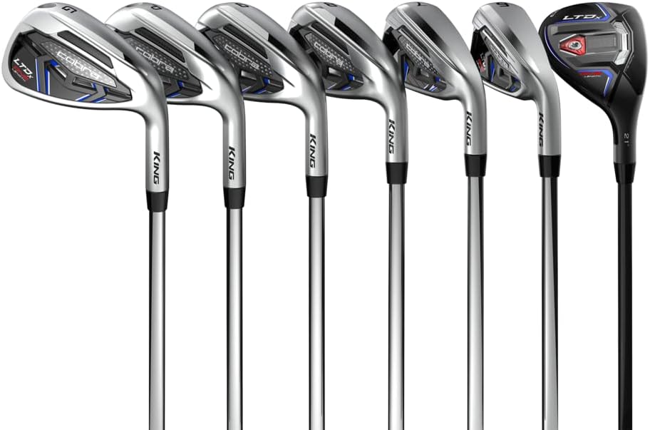 Cobra Golf 2022 LTDX – Juego de hierro combinado de una longitud para hombre