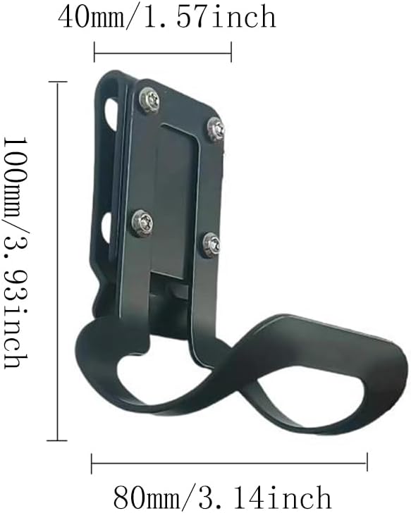 Hammer Holster Clip on Tool Belt, Hammer Holder Loop Hammer Belt Hook for Pliers Hammer Wrench Metal Accessories Holder for Tool Belt Quick Response