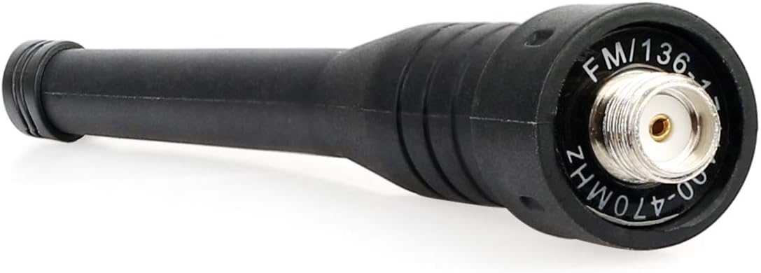 Retevis Antena Walkie Talkie, SMA-F de doble banda UHF VHF 144430MHz antena retráctil compatible con radio bidireccional BaoFeng UV-5R BF-888S RT29